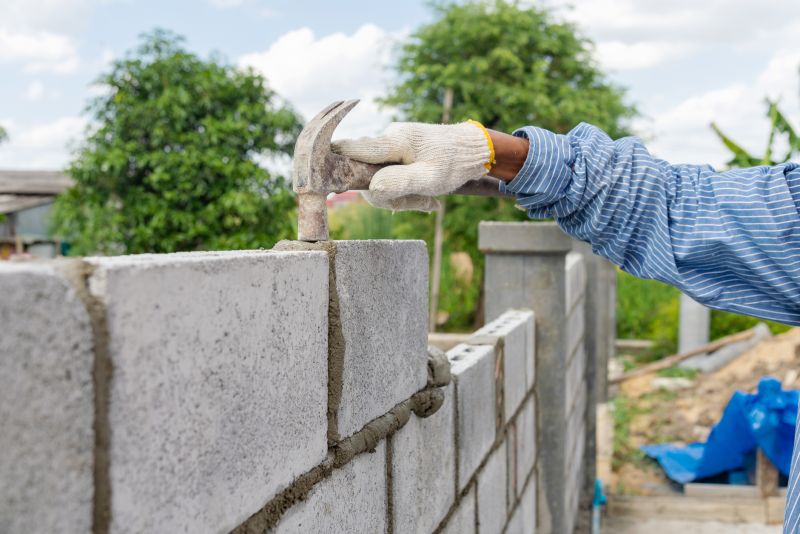 Block Wall Repair detail