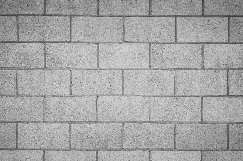 Cinder Block Wall Repair detail