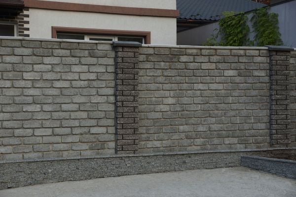 Brickwork Fence Construction