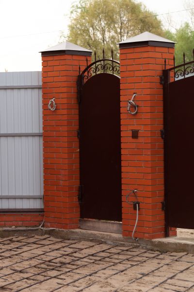 Brick Columns Installation in Huntington Station