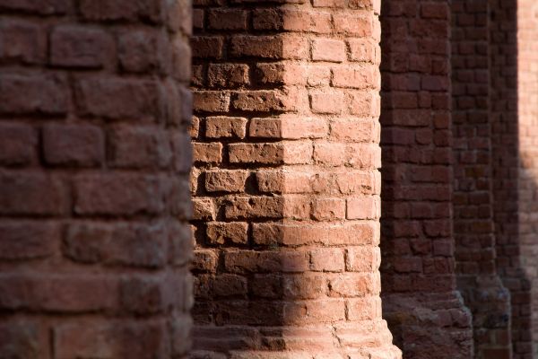 Brick Pillars Installation in Huntington Station